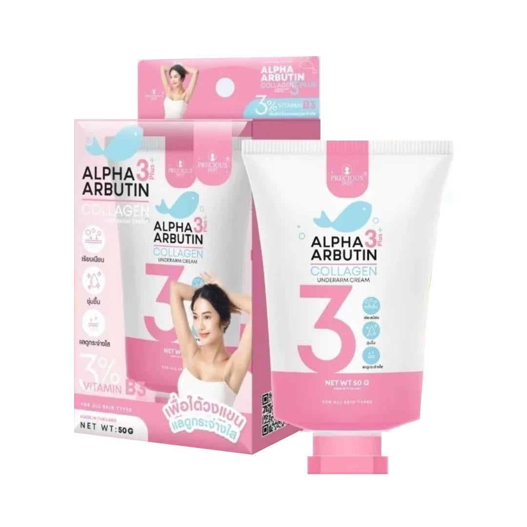 Precious Skin ALpha Arbutin Collagen 3+ Underarm Cream
