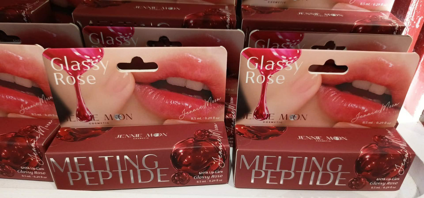 Jennie Moon Glassy Rose Melting Peptide & Hya Lip care