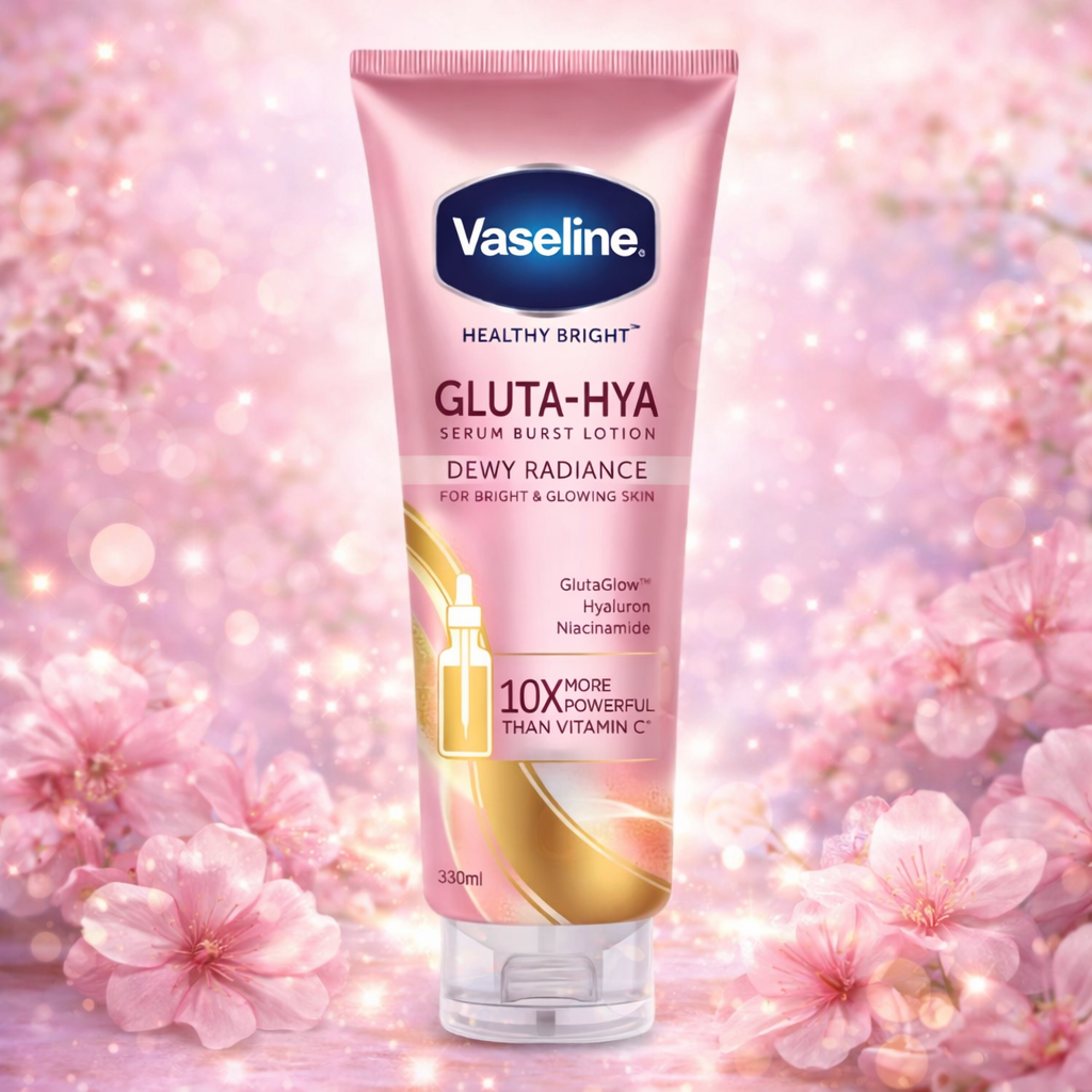 Vaseline Pink Gluta-Hya Dewy Lotion