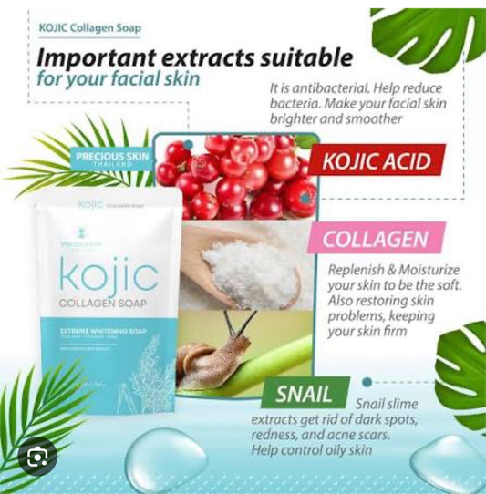 Kojic Collagen Soap – Extreme Whitening Soap