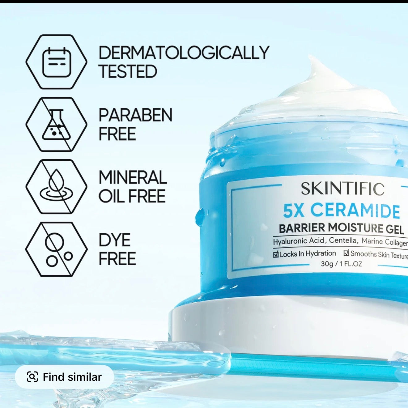 Skintific 5x Ceramide Barrier Moisture Gel