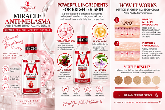 Precious Skin Miracle Anti Melasma & Brightening Facial Serum