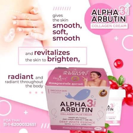 Precious Skin Alpha Albutin Collagen 3 Plus Cream