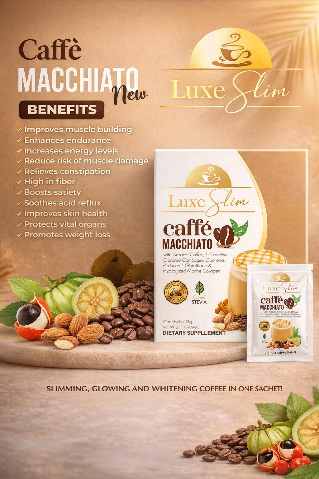 Luxe Slim Caffe Macchiato