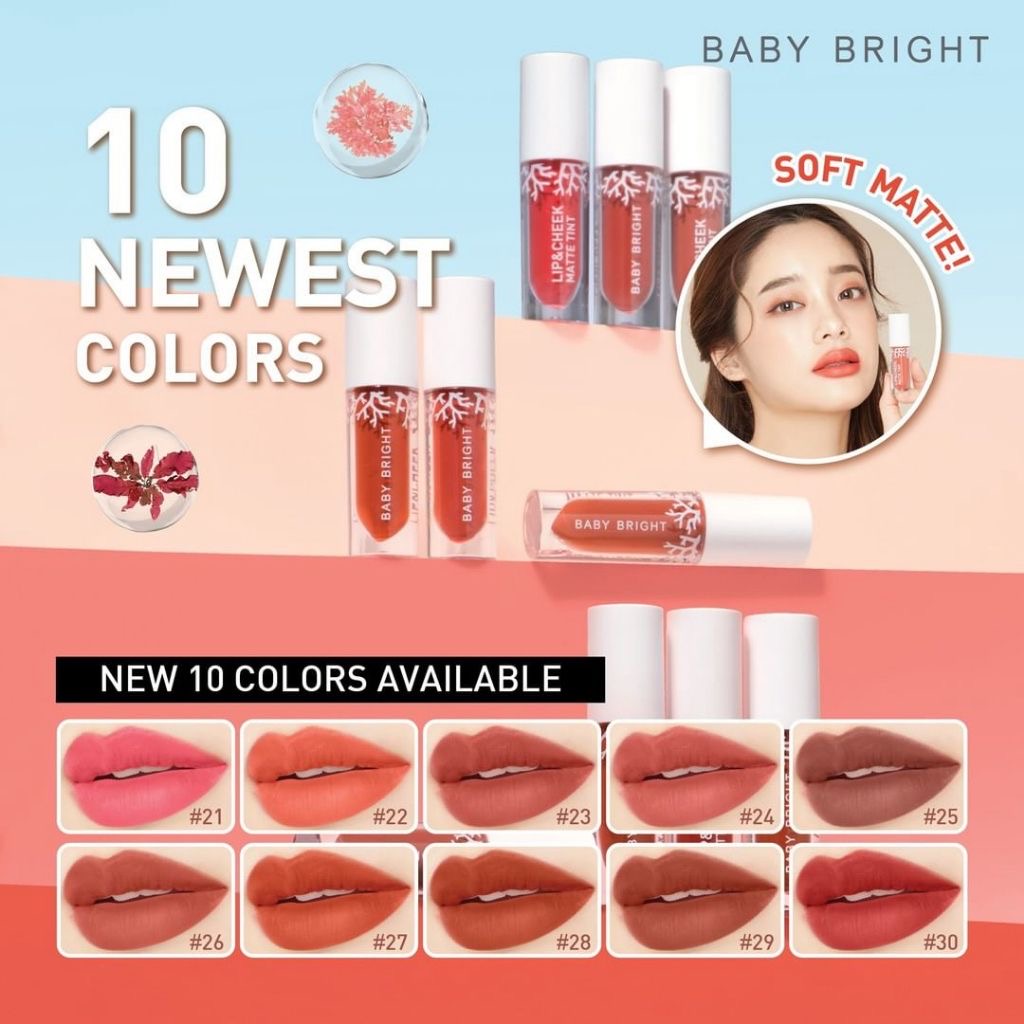Baby Bright Soft Lip & Cheek Matte Tint