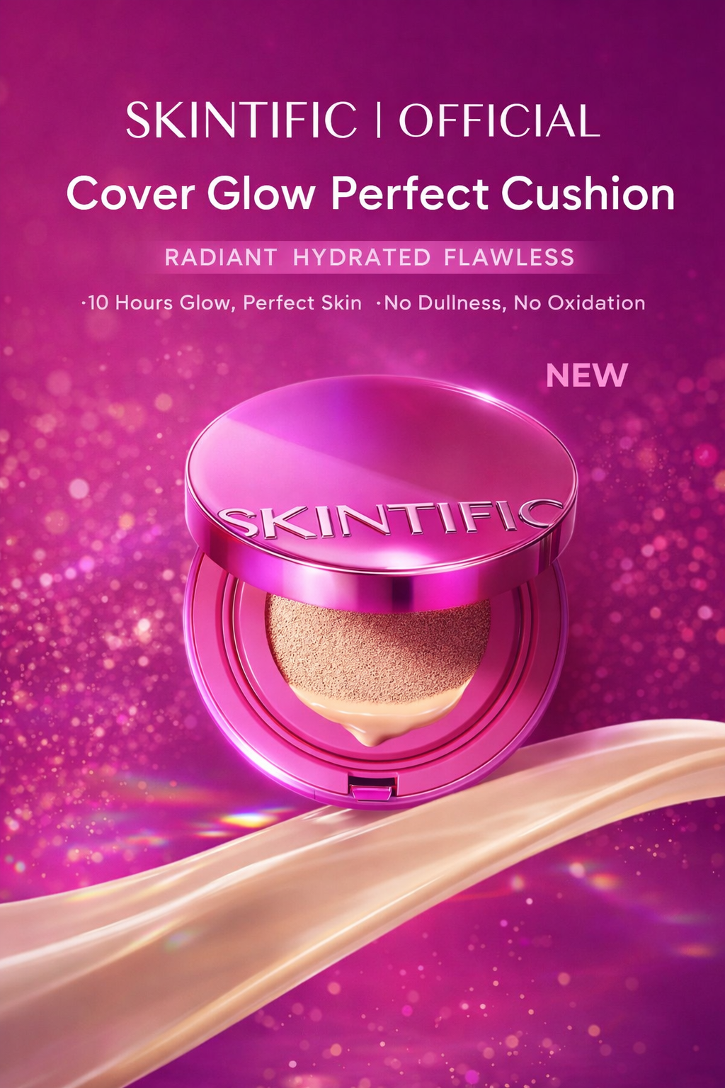 Skintific Cover Glow Perfect Cushion