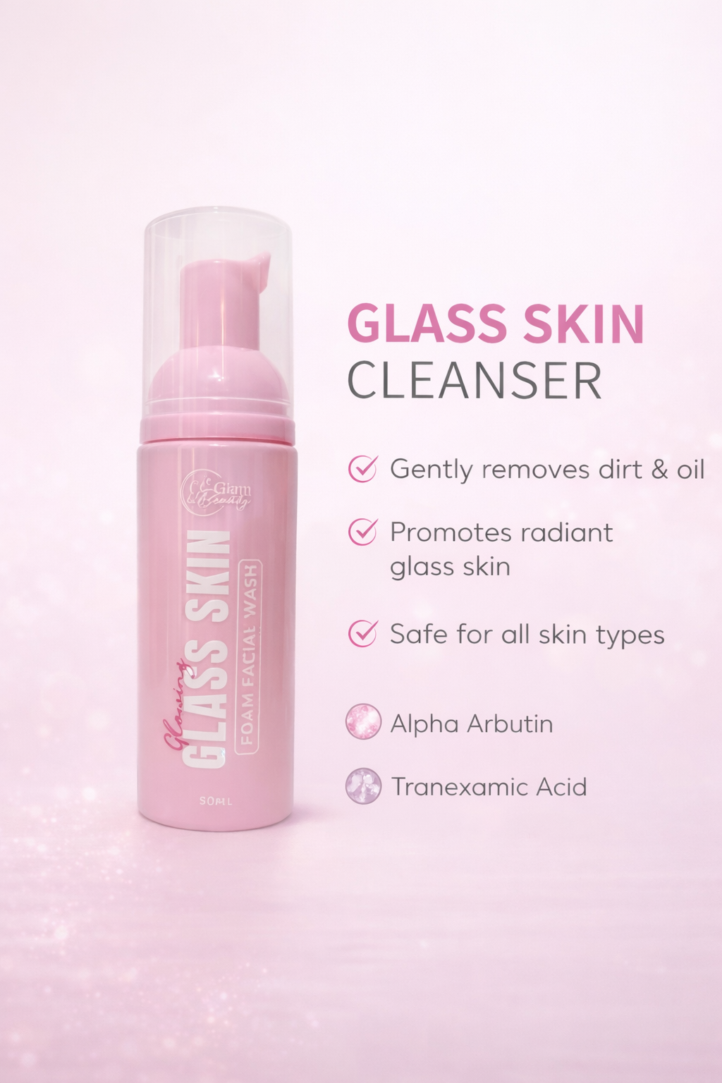 CC Glam Glowing Glass Skin Set
