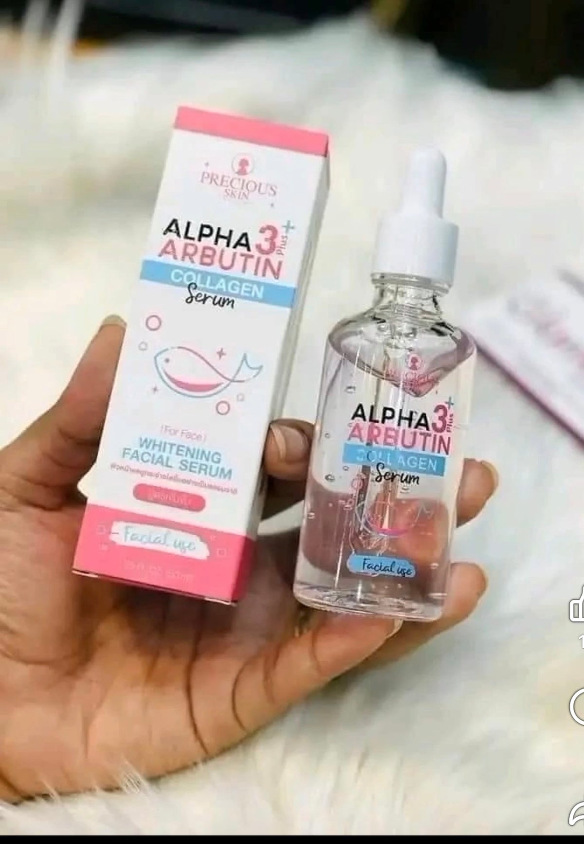 Precious Skin Alpha Arbutin Collagen Face Serum