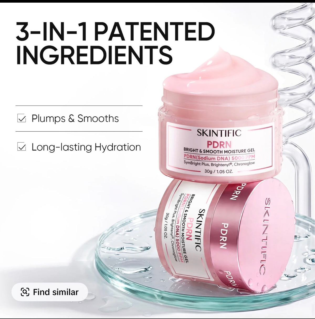 Skintific PDRN Bright & Smooth Moisture Gel