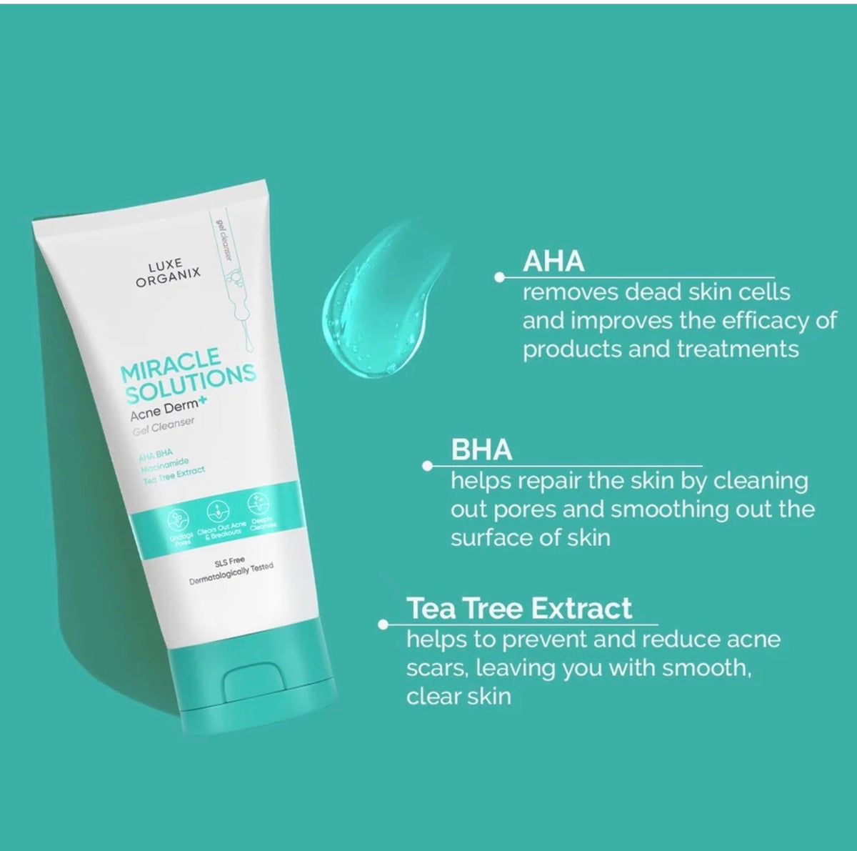 Luxe Organix Cica Rescue Gentle Brightening Cleanser