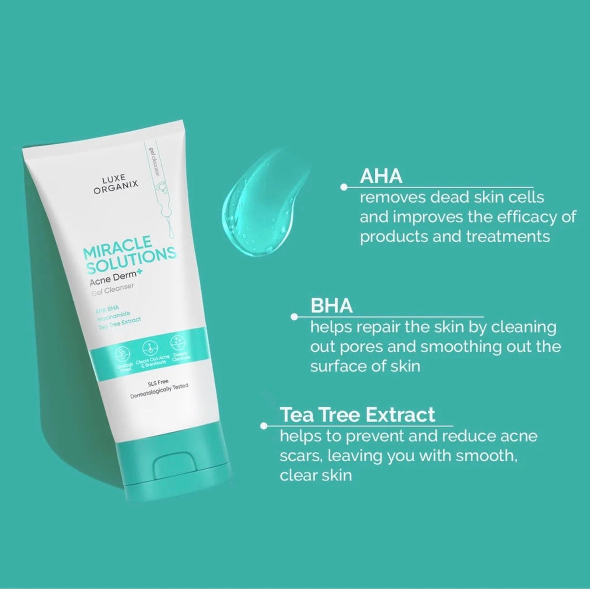Luxe Organix Cica Rescue Gentle Brightening Cleanser