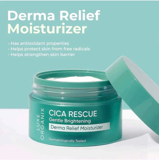 Luxe Organix-CICA RESCUE GENTLE BRIGHTENING MOISTURIZER