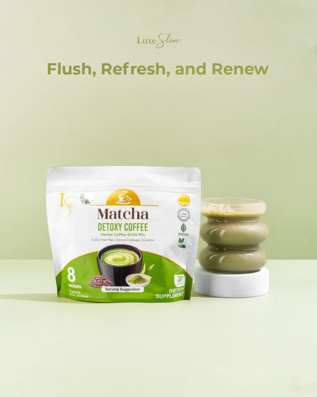 Luxe Slim Matcha Detoxy Coffee