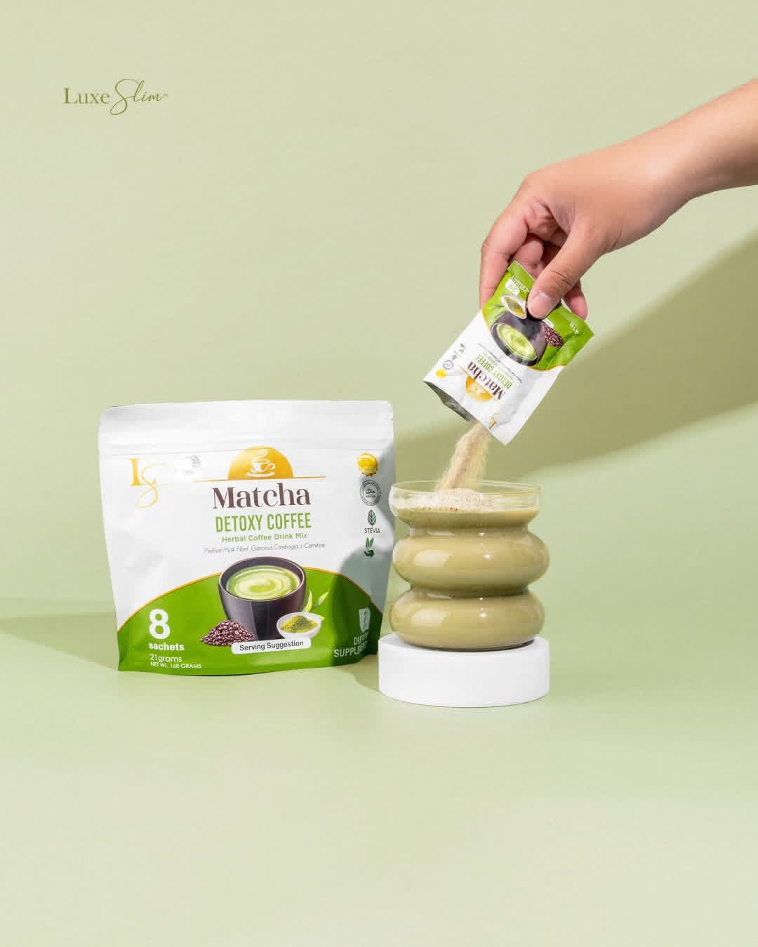 Luxe Slim Matcha Detoxy Coffee