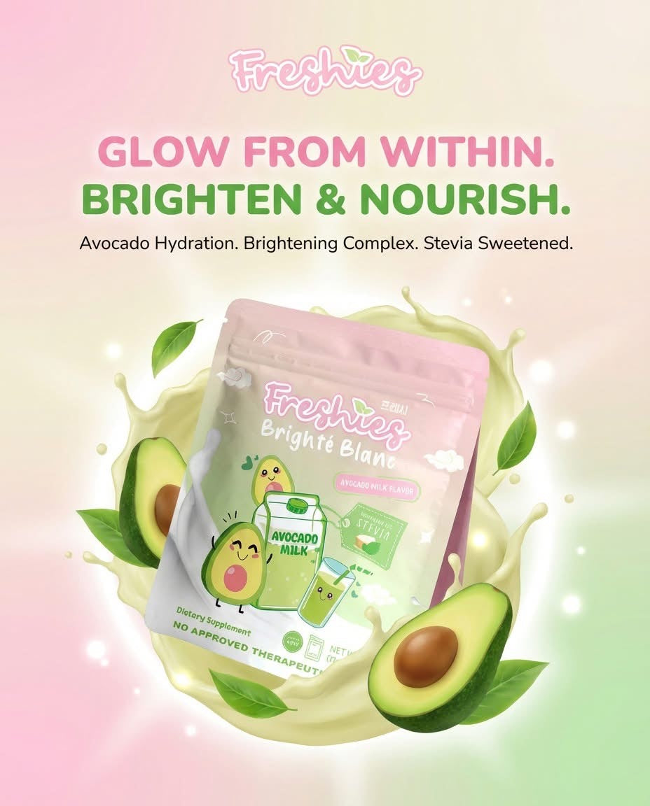 Freshies Brighte Blanc Collagen & Glutathione Avocado Drink