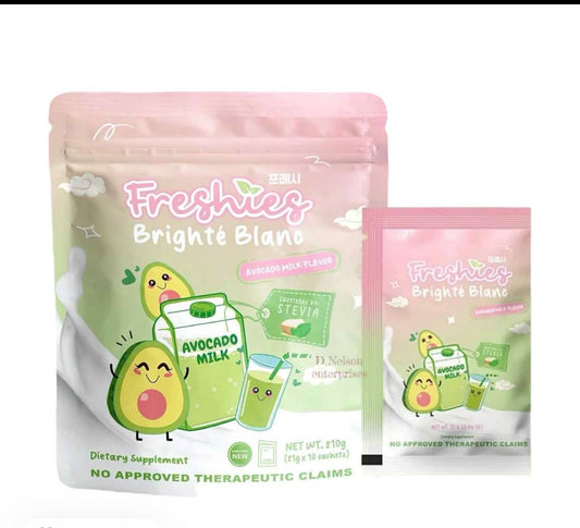 Freshies Brighte Blanc Collagen & Glutathione Avocado Drink