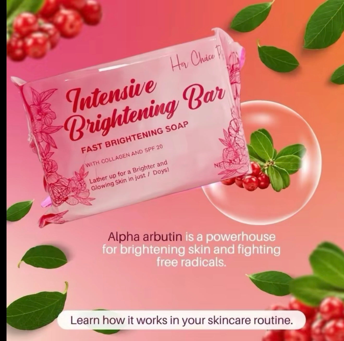 Her Choice Intensive Brightening Bar