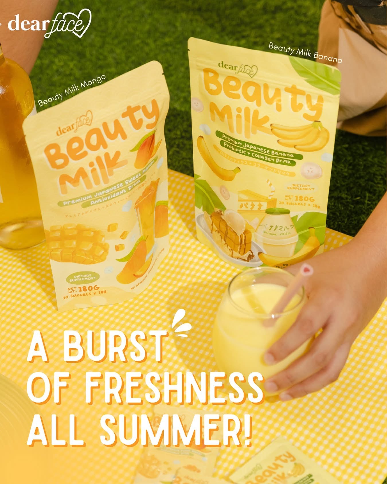 Dear Face Beauty Milk Banana