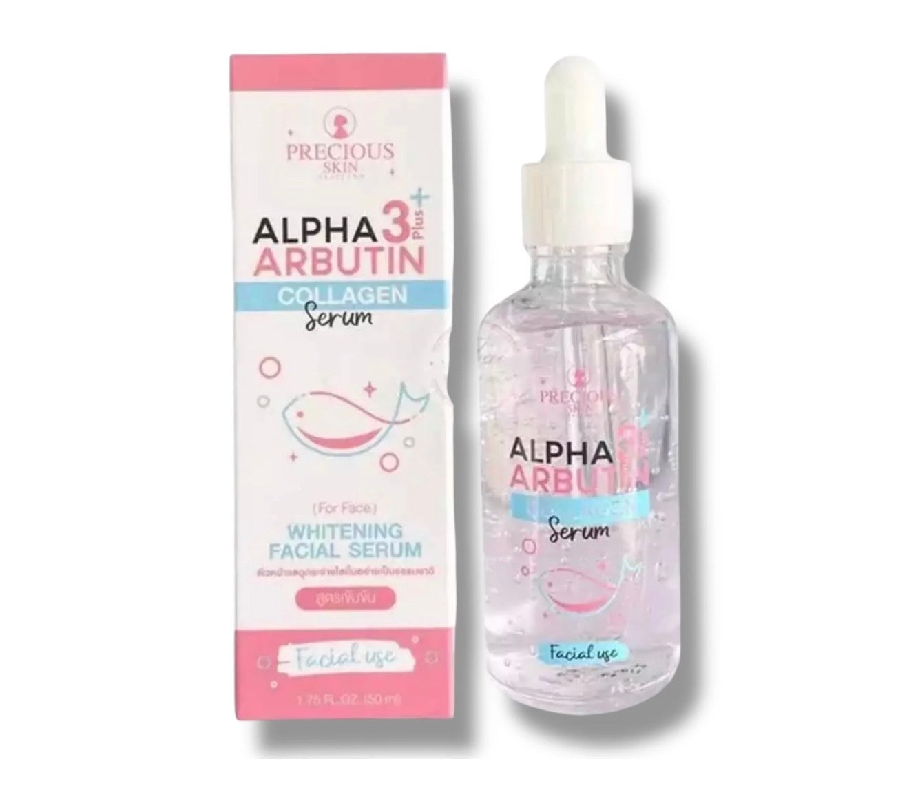 Precious Skin Alpha Arbutin Collagen 3+ Whitening Facial Serum