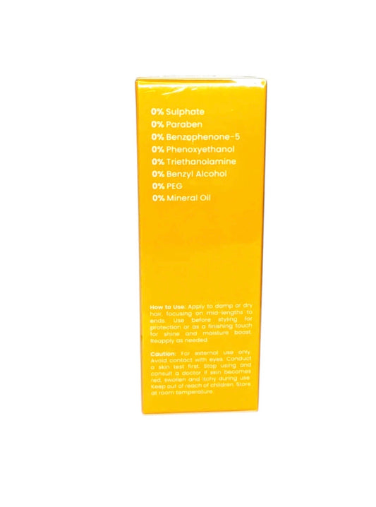 Luxe Organic-Soft Nourish UV Protection Damage Repair Hair Oil Serum