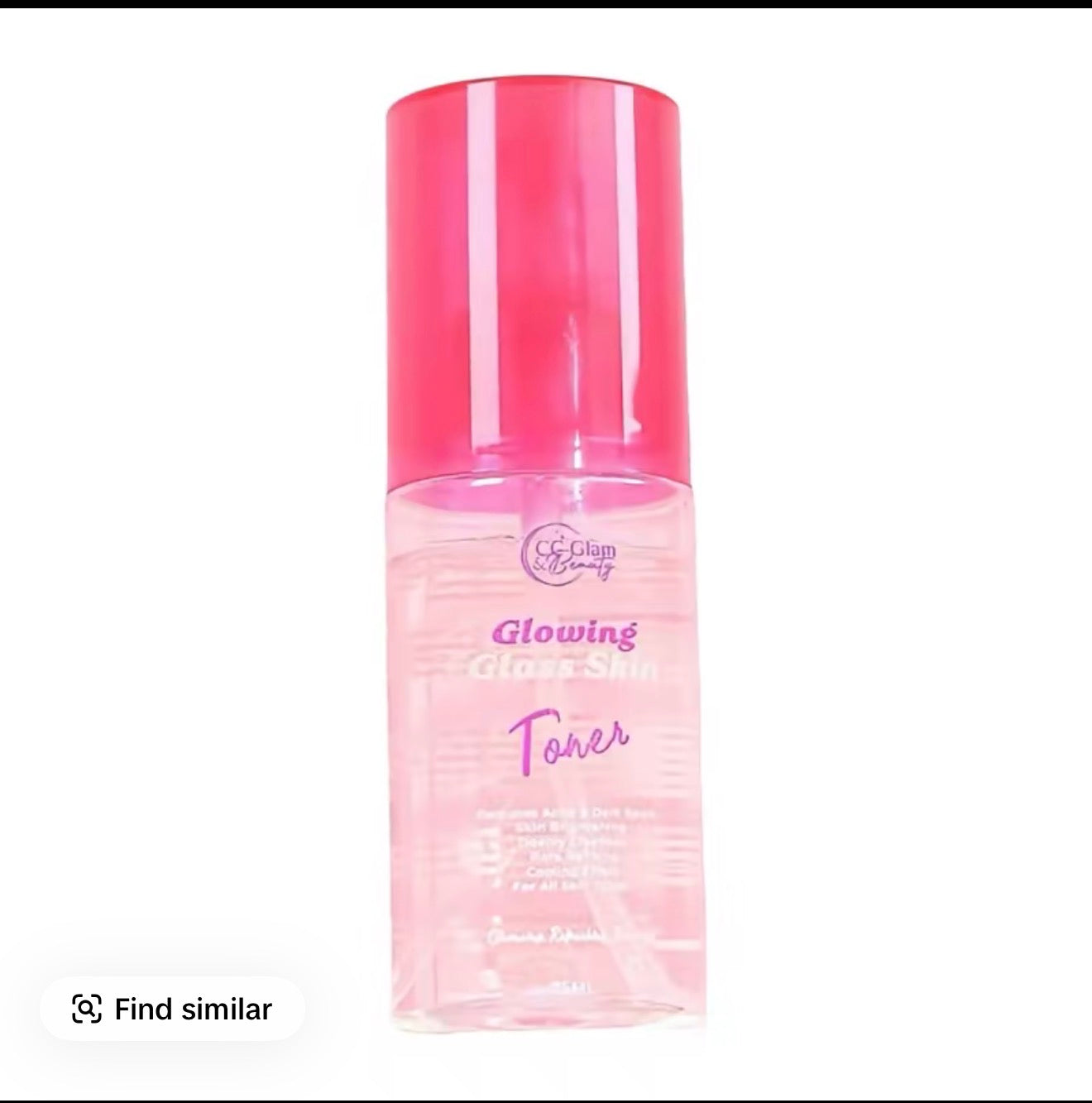 CC GLAM Glowing Glass Skin Toner