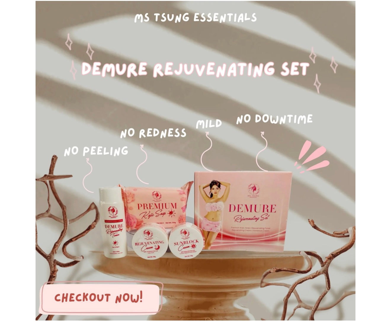 Ms. Tsung Demure  Rejuvenating Set