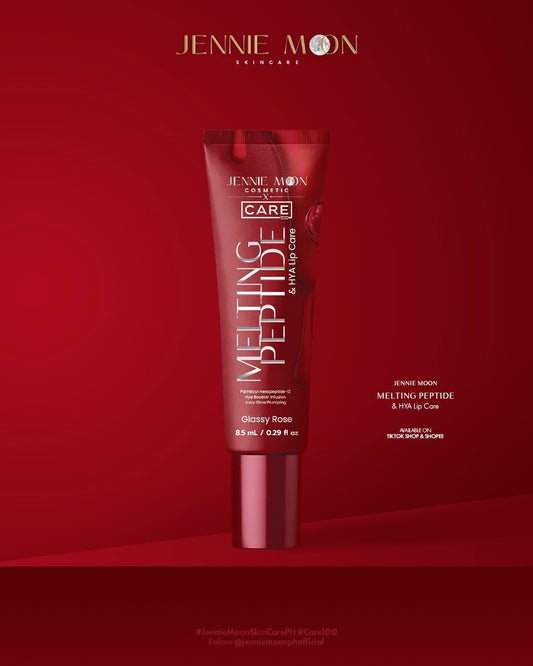 Jennie Moon Glassy Rose Melting Peptide & Hya Lip care