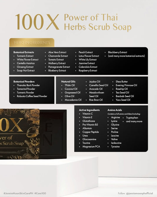 Jennie Moon 100X Power Thai Scrub Soap