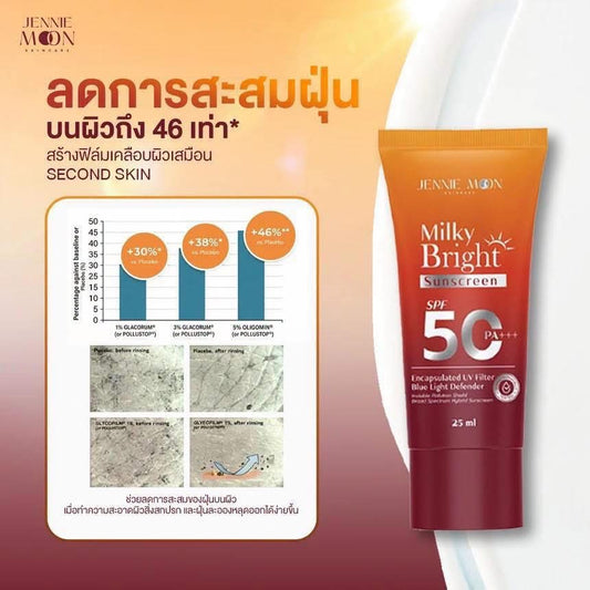 Jennie Moon Milky Bright Sunscreen SPF50 PA +++