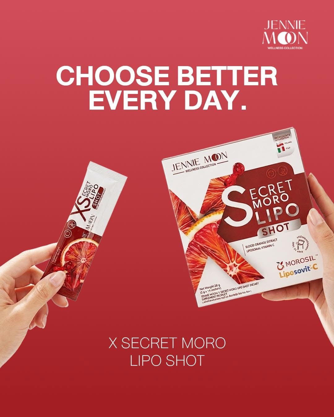 Jennie Moon Secret Moro Lipo Shot