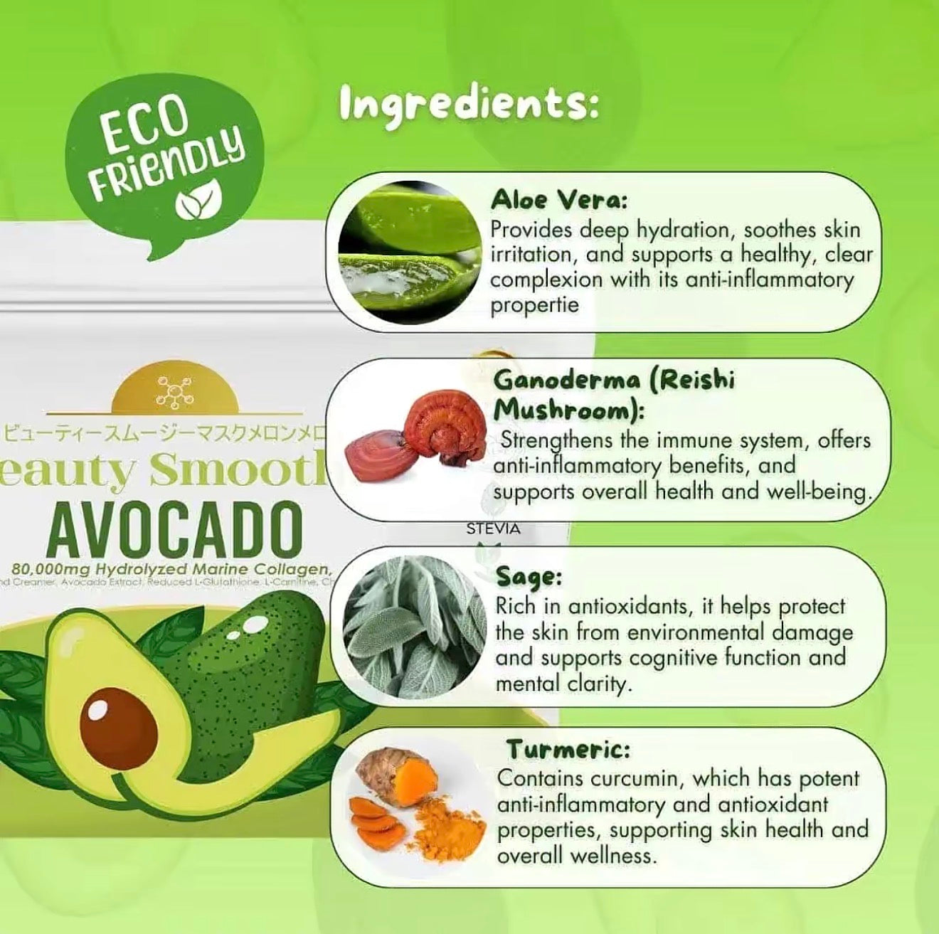 Luxe Slim Beauty Avocado Smoothie