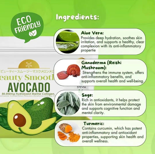 Luxe Slim Beauty Avocado Smoothie