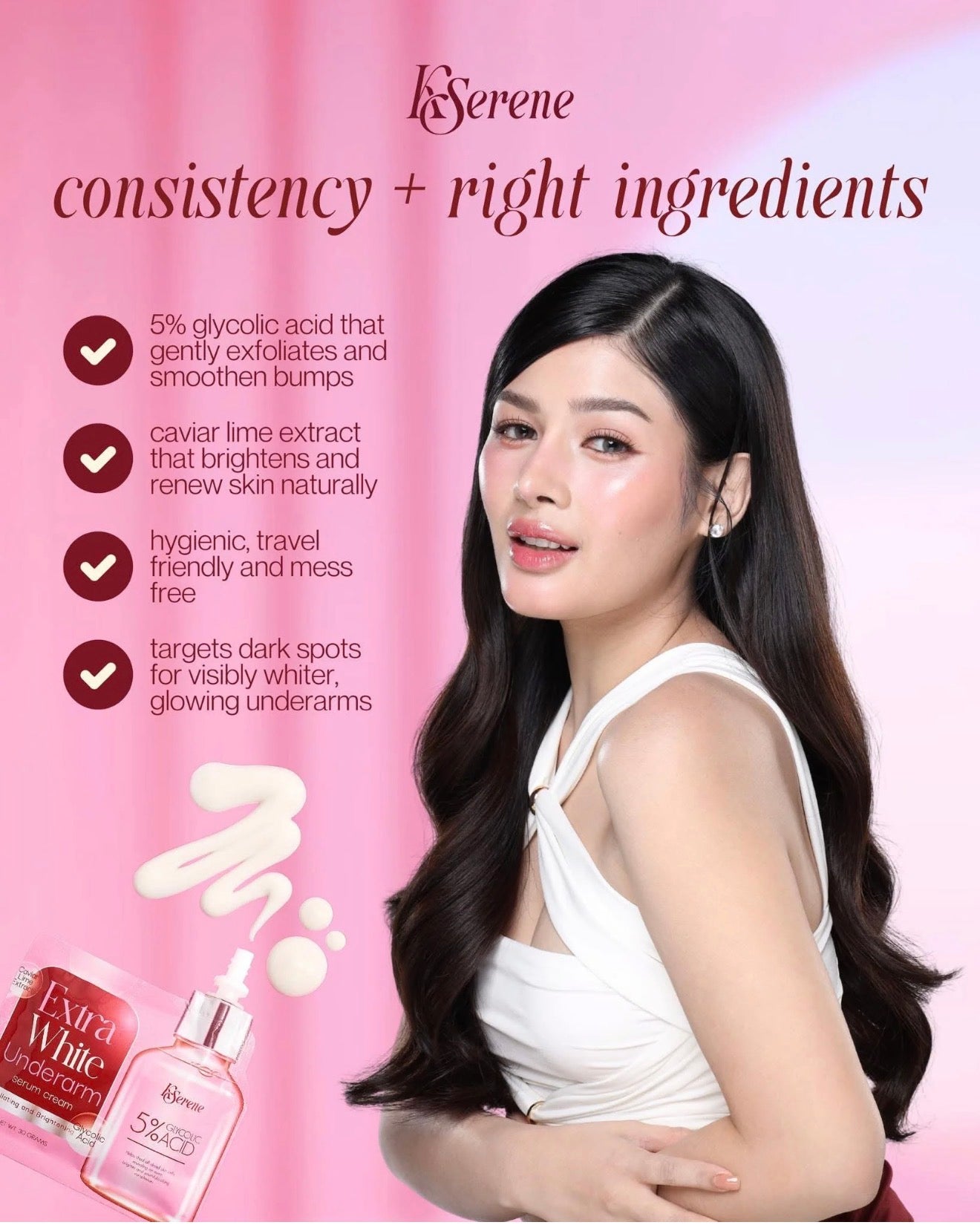 KSerene Extra White Underarm Cream