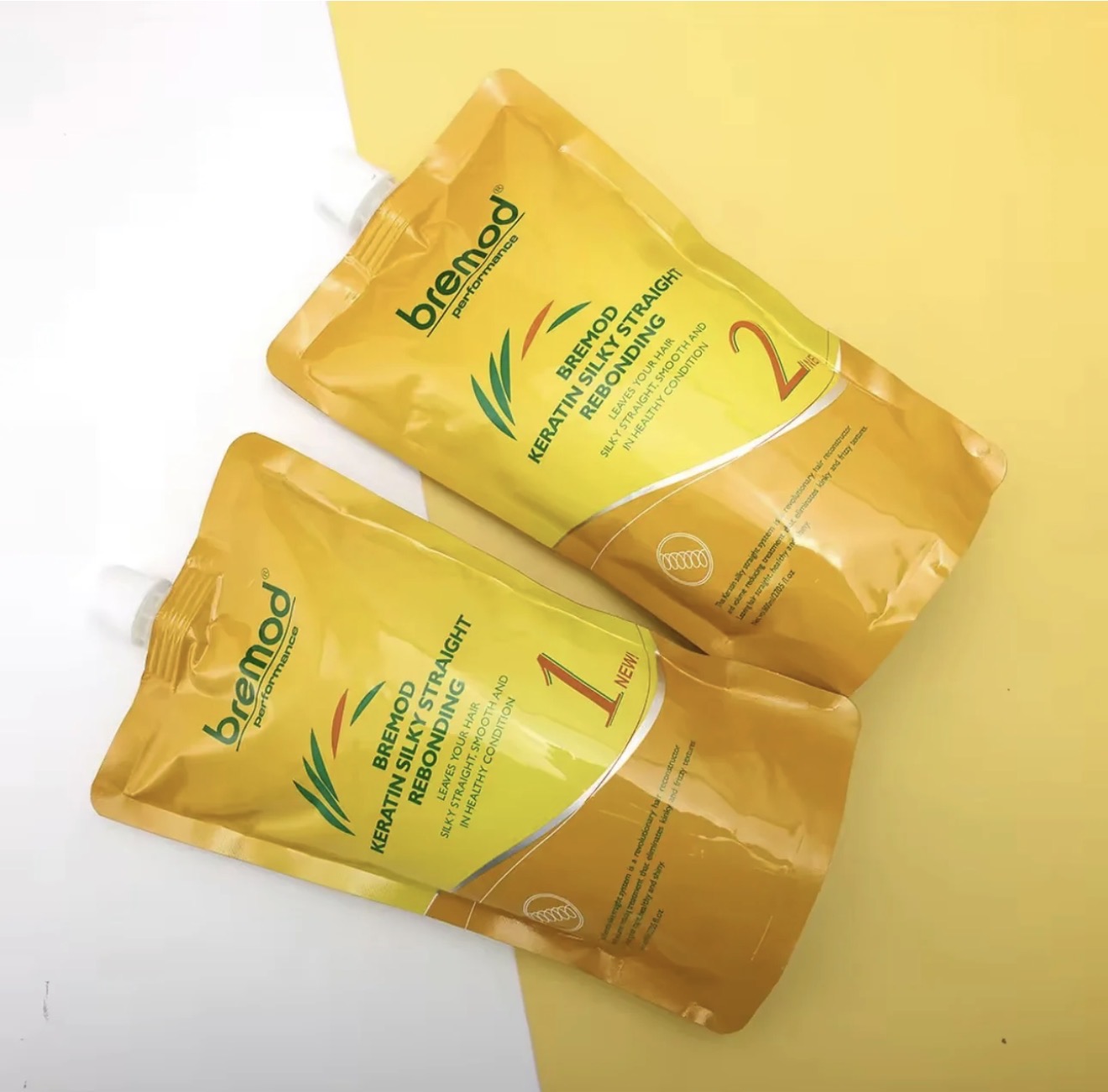 Bremod Keratin Silky White Straight Rebonding